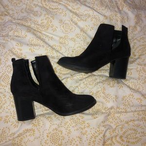 Black booties